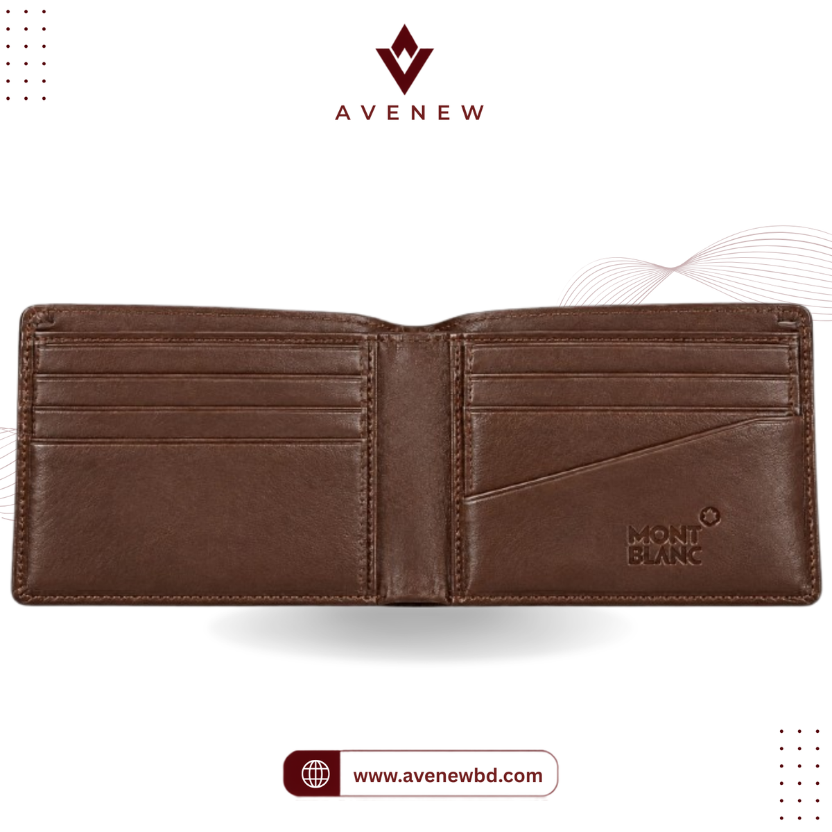 MONT BLANC leather wallet